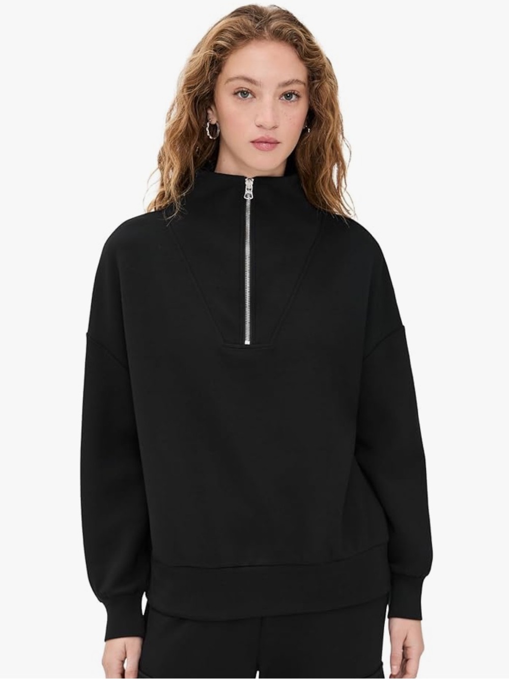 Varley Double Soft Hawley Half Zip Sweatshirt S - Picture 7 of 14